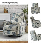Fauteuil inclinable pivotant et coulissant manuel