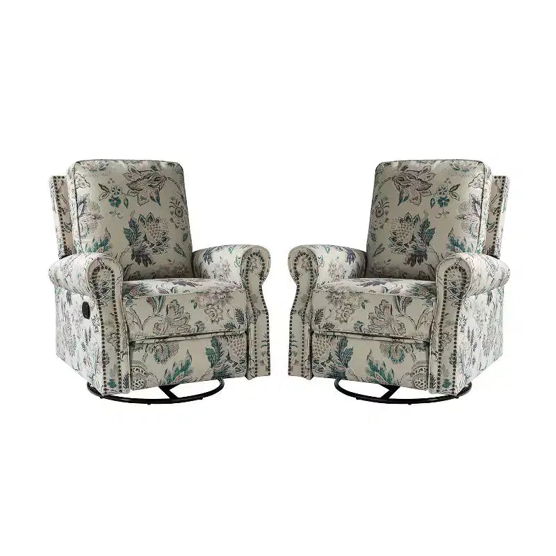 Fauteuil inclinable pivotant et coulissant manuel
