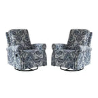 Fauteuil inclinable pivotant et coulissant manuel