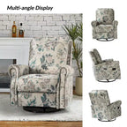 Fauteuil inclinable pivotant et coulissant manuel