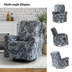 Fauteuil inclinable pivotant et coulissant manuel