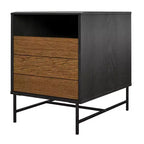 Table d'appoint rectangulaire moderne 24 po