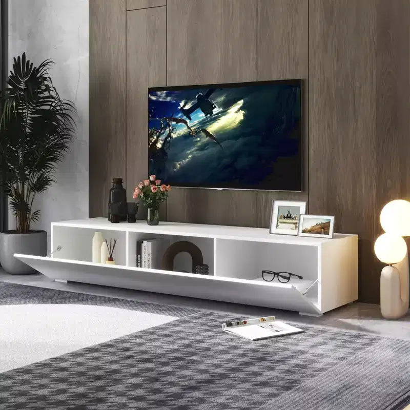 Meuble de rangement TV moderne 160 cm