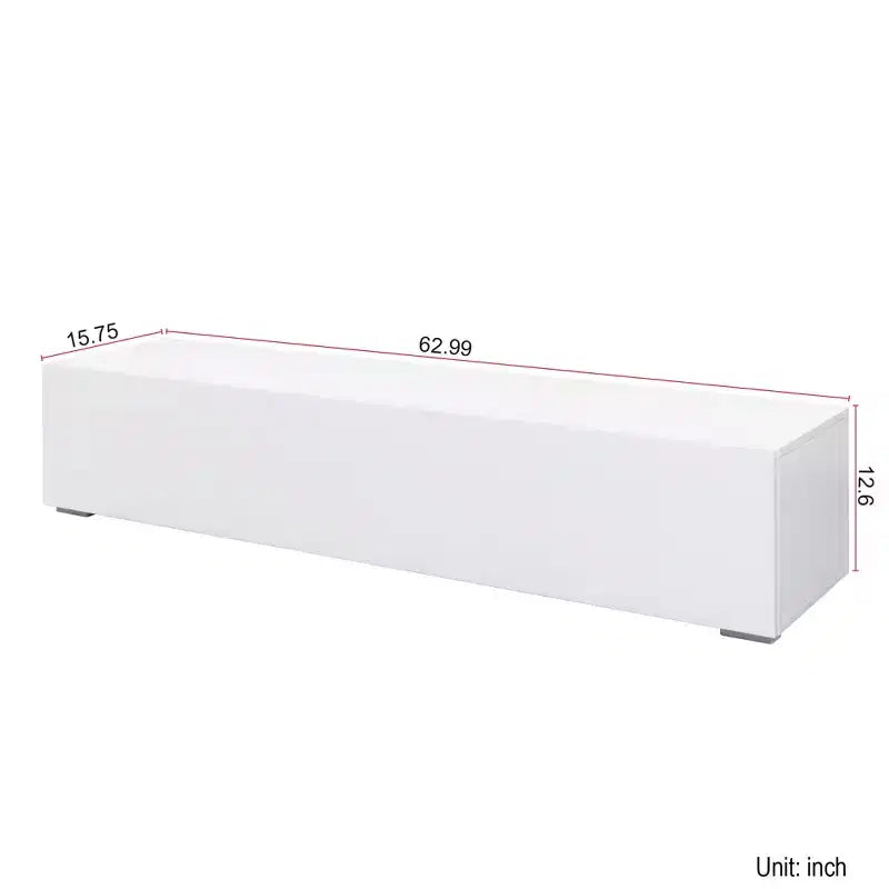 Meuble de rangement TV moderne 160 cm