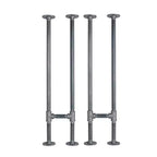 Pipe Decor 3/4 in. H Pipe Leg Kit Console Table, 9.75 in. W - 2 pack