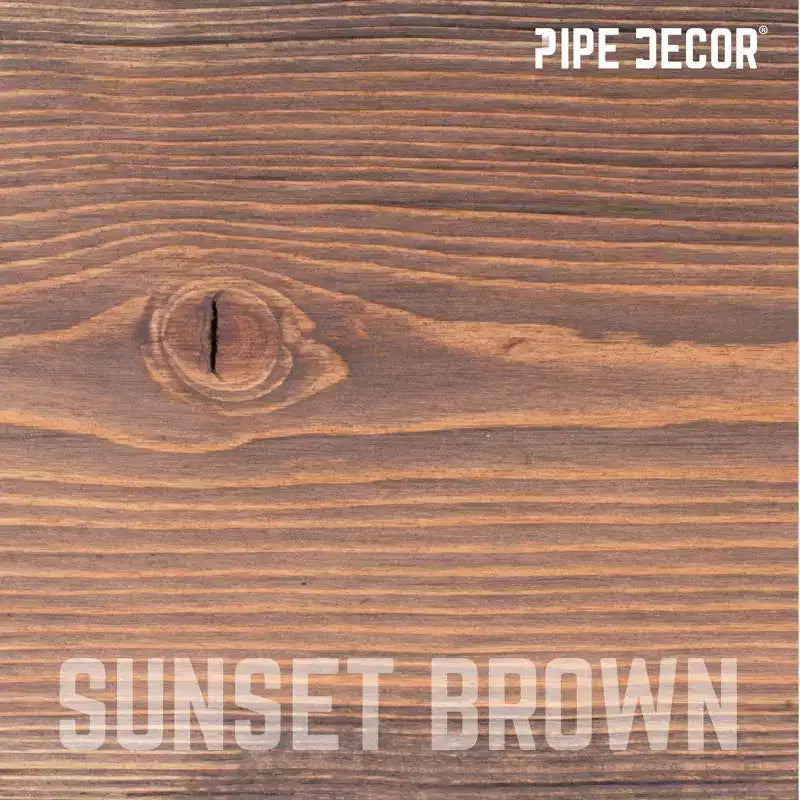 Étagère en bois 24 po Brun coucher de soleil (bois seulement)