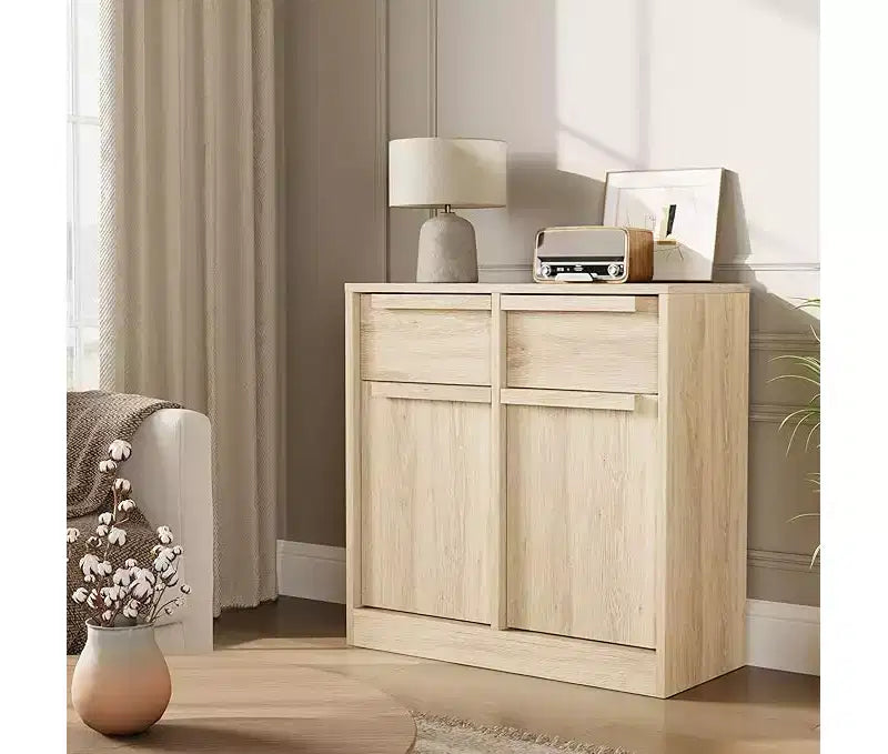 Bahut avec tiroirs, grand buffet à café avec rangement, buffet moderne en bois pour cuisine et salle à manger