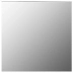 Miroir Mural Verre Transparent Petites Incrustations Décoratives