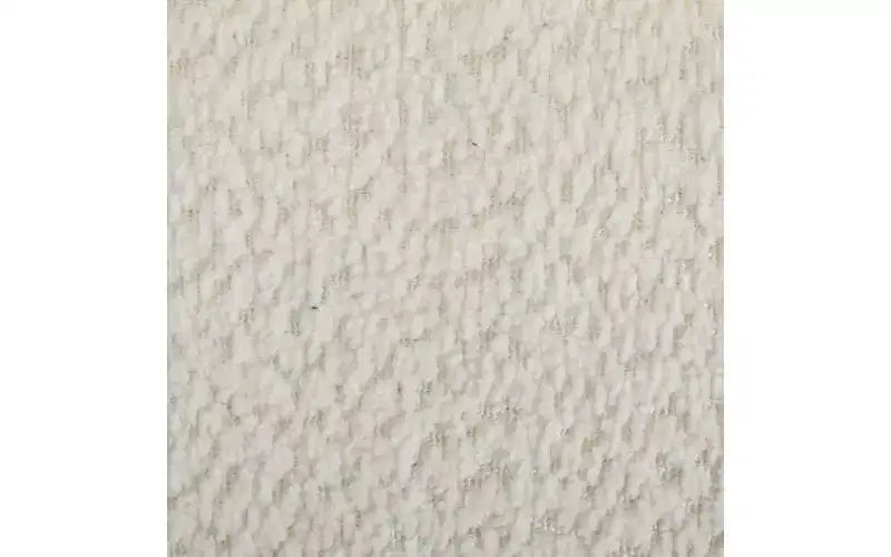 Canapé 3 places capitonné en tissu/bouclette contemporain 228 cm beige/bouclette