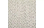 Canapé 3 places capitonné en tissu/bouclette contemporain 228 cm beige/bouclette