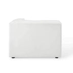 Banc moderne en cuir véritable avec piètement en métal en forme de X