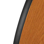 Table d'activités collaborative laminée thermique flexible demi-cercle vague 60 po - Pieds réglables en hauteur standard