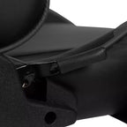 Fauteuil de jeu ergonomique Racing avec dossier inclinable et repose-pieds en similicuir rouge