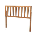 Duncan Wood Headboard Walnut - Baxton Studio