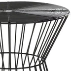 Tabouret en fil de fer