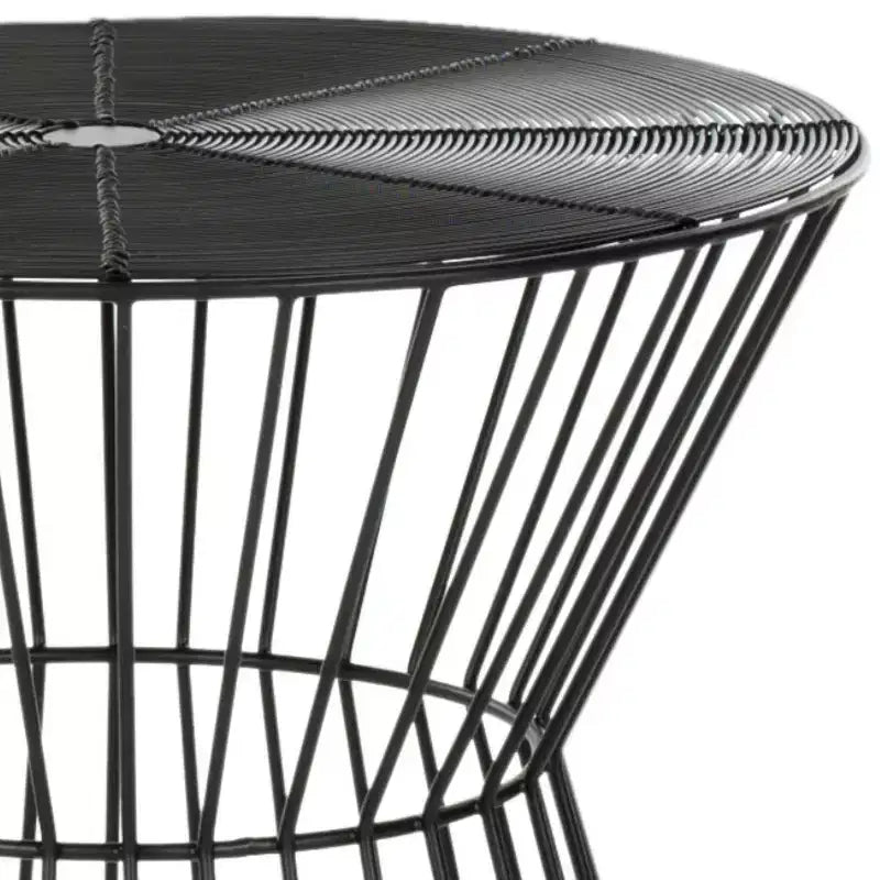 Tabouret en fil de fer